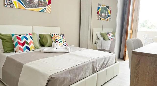 Deluxe Kahden hengen huone parvekkeella Vele d'Otranto B&B