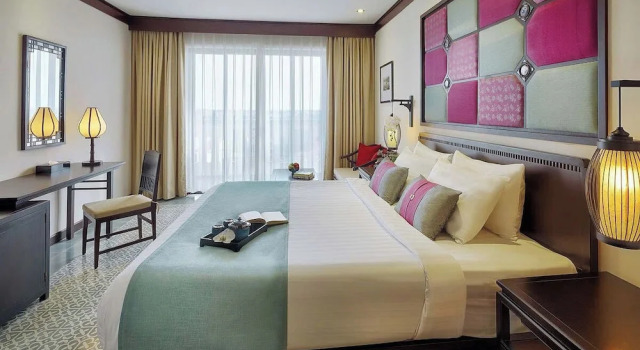 Двухместный номер Deluxe с балконом Wyndham Garden Hoi An Cua Dai Beach