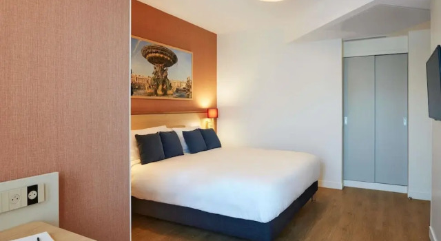 Двухместные апартаменты Aparthotel Adagio Paris Boulogne