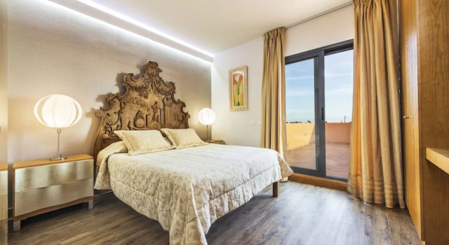 Studio s balkonem a a výhledem na moře Villas Marim