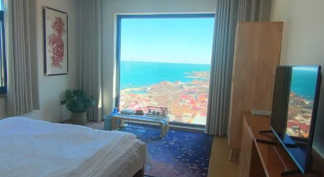 Двухместный люкс с видом на море Qingdao Laoshan Qingyun Tea House