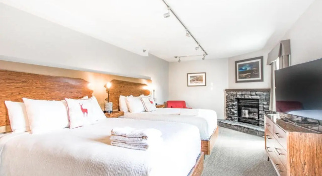 Deluxe Doppel Zimmer Basecamp Lodge Canmore