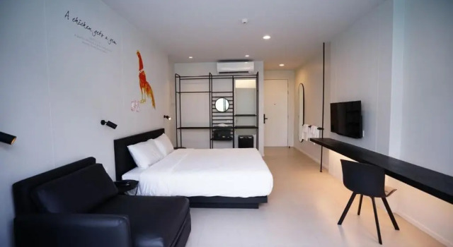 Двухместный номер Deluxe с балконом CHERN Bangkok