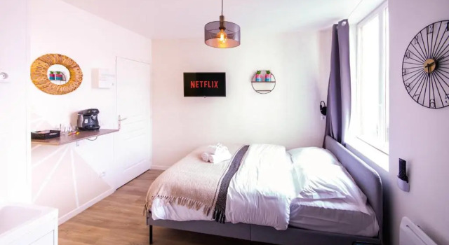NG SuiteHome Studio Netflix wifi Gambetta, Забронировать Отель Рубе О-де-Франс