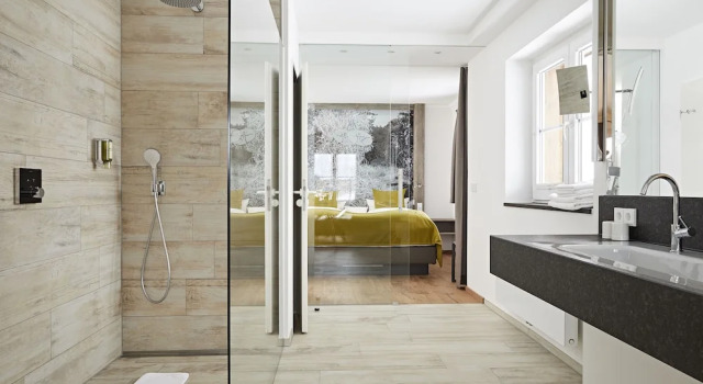Апартаменты c 1 комнатой с балконом и с видом на горы Haubers Naturresort