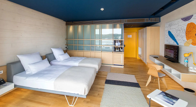 Двухместный номер Superior с балконом и с видом на город D-Resort Sibenik - Small Luxury Hotels of the World