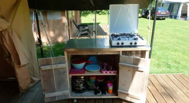 Tente Camping le Rotja