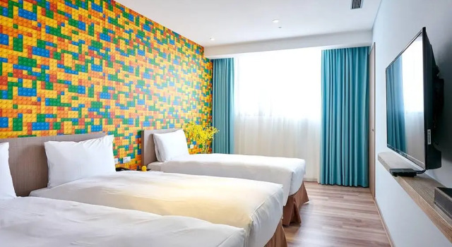 Трёхместный номер Deluxe The Brick Hotel