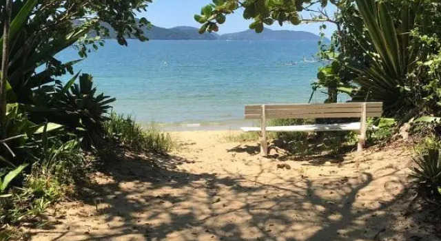 Коттедж с 2 комнатами Paraiso Romântico Inesquecível Praia Vermelha do Sul Ubatuba