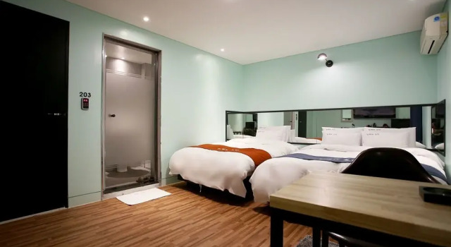Chuncheon Hotel Lavender, Rezerwuj Hotel Hotele w Chuncheon z parkingiem, Parking