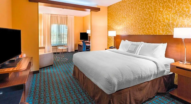 Двухместная студия Fairfield Inn & Suites by Marriott Dallas Waxahachie