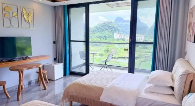 Люкс Filili Homestay (Yangshuo Yulonghe District Old County Wharf Store）