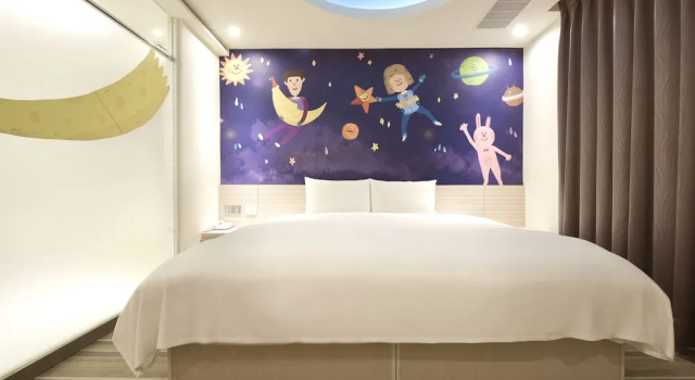 Conforto quarto Whoops Hotel