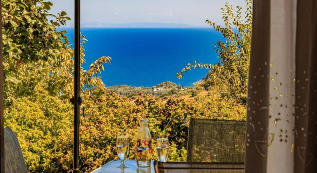 Villa Zina Studio 1, Rezerwuj Willa Hotele w Pelion z parkingiem, Parking