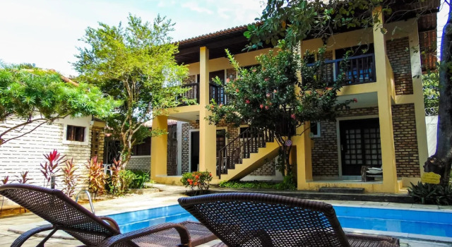 Двухместное шале с видом на бассейн Chalés Aguaí Apart Hotel
