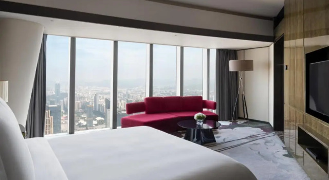 Двухместный люкс Deluxe с видом на реку Four Seasons Hotel Guangzhou