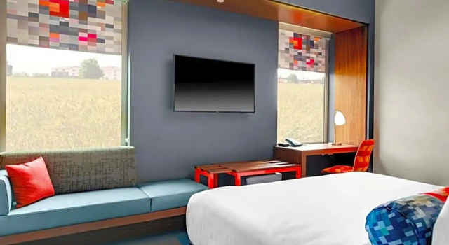 Двухместный номер Standard Aloft by Marriott Wichita