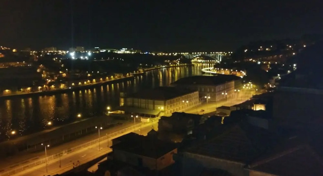 Студия с балконом и с видом на реку Apartments Oporto Palace