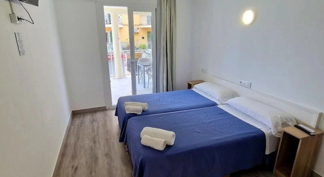 Deluxe cameră Hostal Sol de Mallorca.