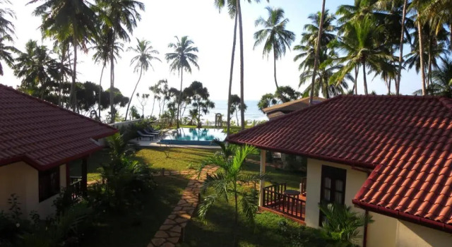 Двухместный номер Deluxe с балконом Lanka Beach Boutique Bungalows & Grand Villa