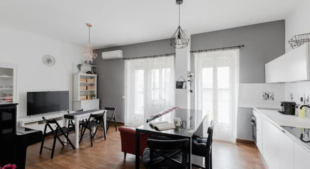 Апартаменты Scarfoglio Apartment, 4 persone, 2 camere, balcone, Wi-Fi, Stazione Tiburtina