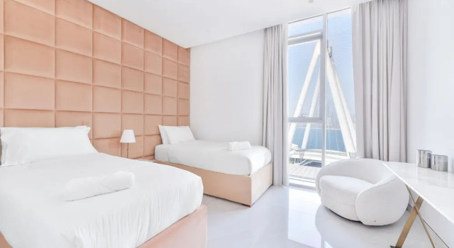 Spectacular 3BR plus 1 - DUBAI EYE view, Забронировать Апартаменты/квартира Дубай Эмират Дубай, рядом с Jumeirah Beach Residence Tram Station 2