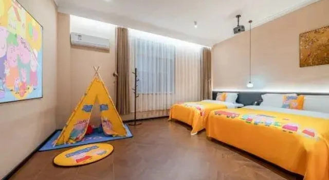 Люкс LANYU·3100 private hot spring graden hotel