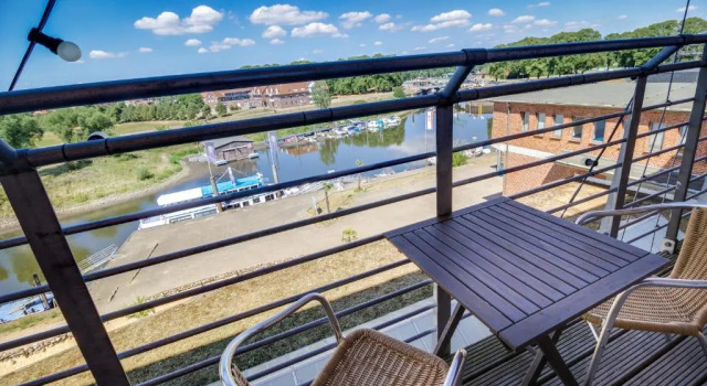 Двухместный номер Standard с балконом Hotel Dömitzer Hafen