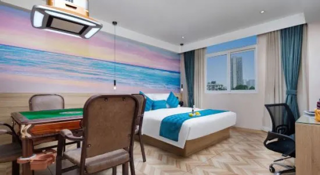 Двухместный люкс Business Nature Wake Spring Hotel (Shuyang Cangzhou Wenfeng Park Branch)