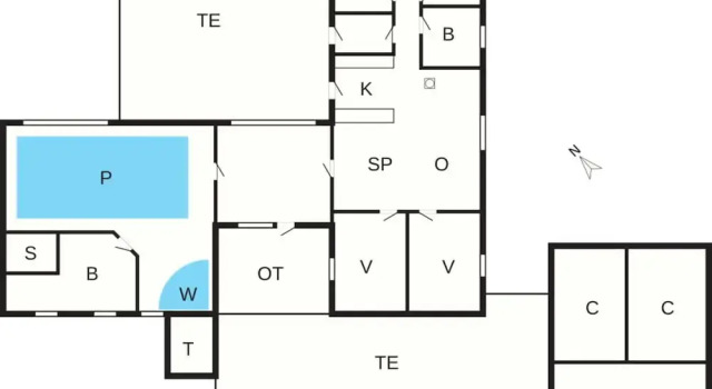 Коттедж 4 Star Holiday Home in Ebeltoft