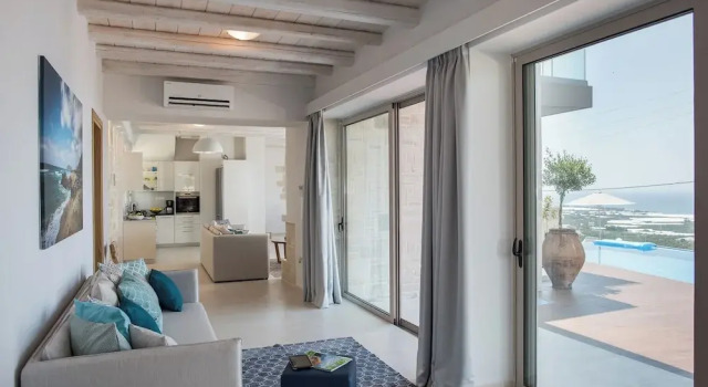 Вилла Superior с 5 комнатами с видом на море Falasarna Luxury Villas I Private "heated" pools, ideal for groups