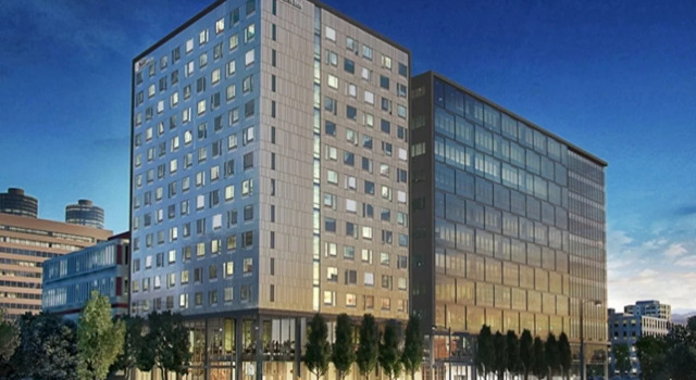 Hilton Garden Inn Seattle Downtown, Забронировать Отель Бизнес-отели Сиэтла, рядом с Центр деревянных лодок, 4* 5*