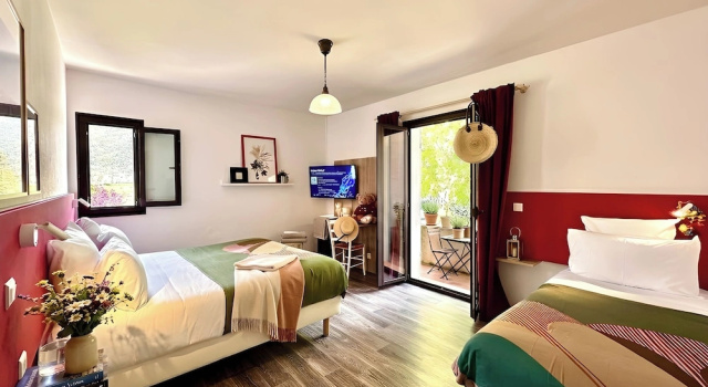 Номер Superior Hotel Le Provence - Restaurant Le Styx