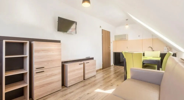 Apartment With a Balcony, Garden With Barbecue