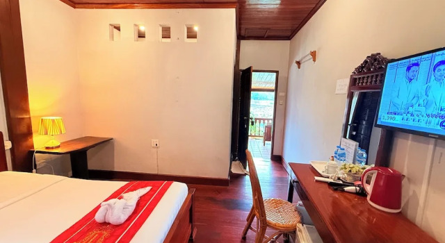Номер Deluxe Villa ouis namkhan river