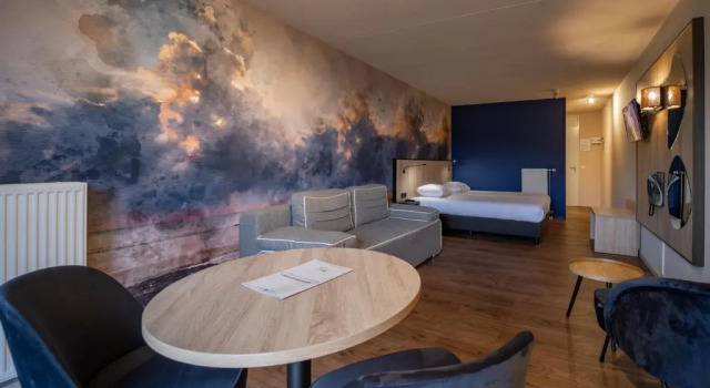 Семейный номер Standard Fletcher Hotel Restaurant Zeeduin
