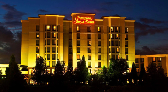 Четырёхместный номер Standard Hampton Inn & Suites-Atlanta Airport North-I-85