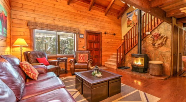 Webb Cabin Mountain, Забронировать Дом для отпуска Виллы Нью-Мексико, Вилла