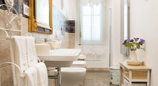 Четырёхместный семейный номер Standard с видом на сад B&B Blanc Maison Etna Relais & Charme