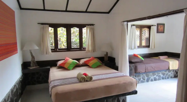 Семейное бунгало Gili Hideaway