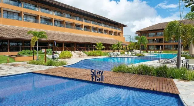 Бунгало Bangalô Luxo-Piscina-Eco Resort-SH134