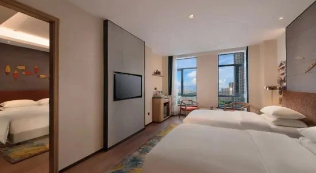 Семейный люкс Manju Hotel Zhuzhou Tianyuan District Midea City Times Square