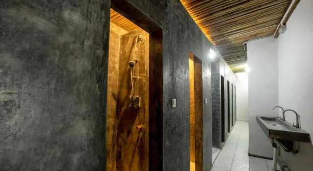 Кровать в общем номере Waiwas Hostel