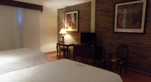 Одноместный номер Standard с видом на сад Hotel El Convento Leon Nicaragua