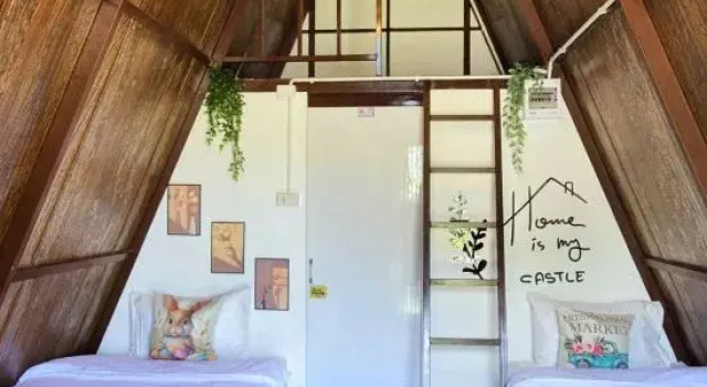 Люкс Luxury Tiny Island Lake Lodge