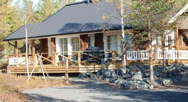RukaNeliö Cottage, Забронировать Дом для отпуска Отели Северной Остроботния с парковкой, Парковка