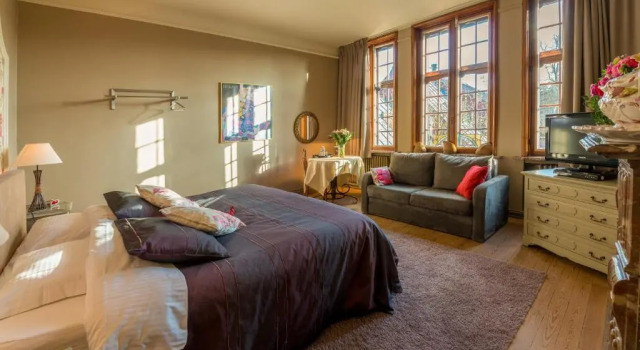 Люкс с видом на сад B&B Next Door