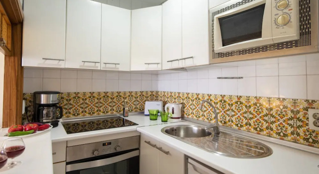 Студия с балконом Apartamentos Nucleo Cristal