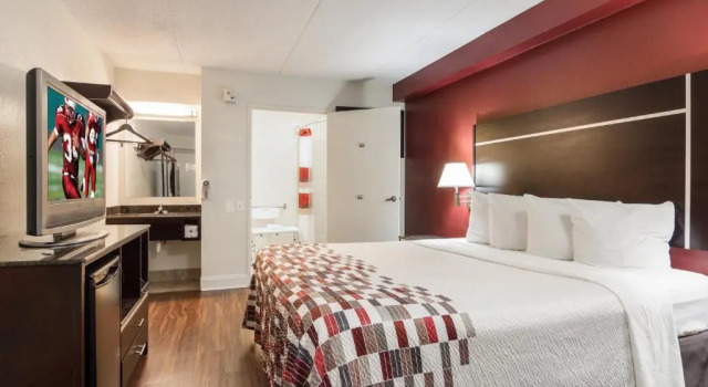 Двухместный номер Deluxe Red Roof Inn Chattanooga - Hamilton Place