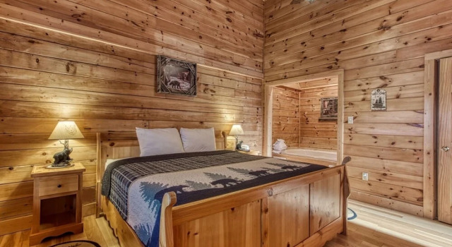 ER240 - Smoky Safari Great Location - Close To Town! 2 Bedroom Cabin by RedAwning, Забронировать Дом для отпуска Виллы Пиджен-Фордж, рядом с Развлекательный центр Lazer Port, Вилла